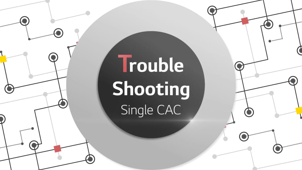 LG HVAC Single Split Trouble Shooting Full Version