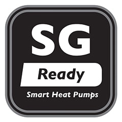 An image of the SG Ready certification logo.	