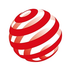Red Dot Design Award logo.