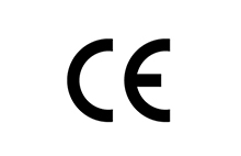 The logo of CE	