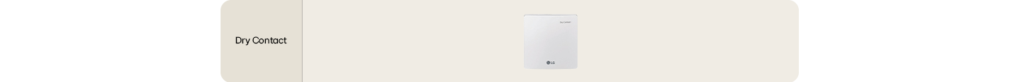 A table shows LG's Dry Contact Device.