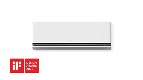 LG DUALCOOL with iF Design Award 2025 logo