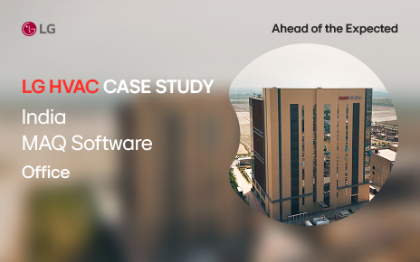 LG HVAC Solutions at MAQ Software's Noida Headquarters, India: A Smarter, Healthier Office Workplace