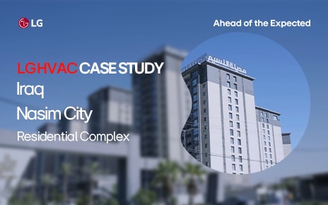 Engineering Modern Residential Complexes with LG Multi V in Baghdad