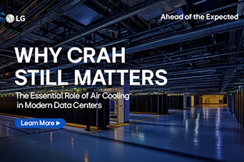 LG's "Why CRAH Still Matters" article on air cooling's role in data centers.