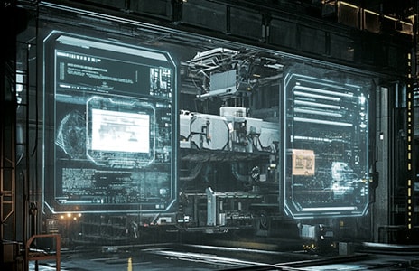 LG intelligent automation system featuring robotic production lines and advanced logistics. Customized automation technology delivering efficiency and reliability in manufacturing.