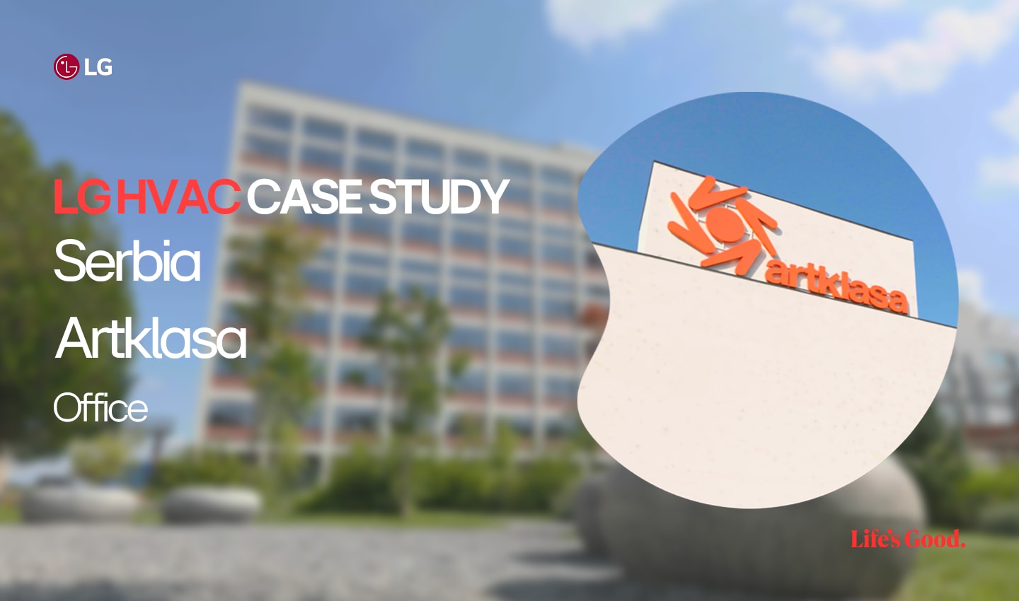 Office Complex in Servia featured in LG HVAC commercial case study