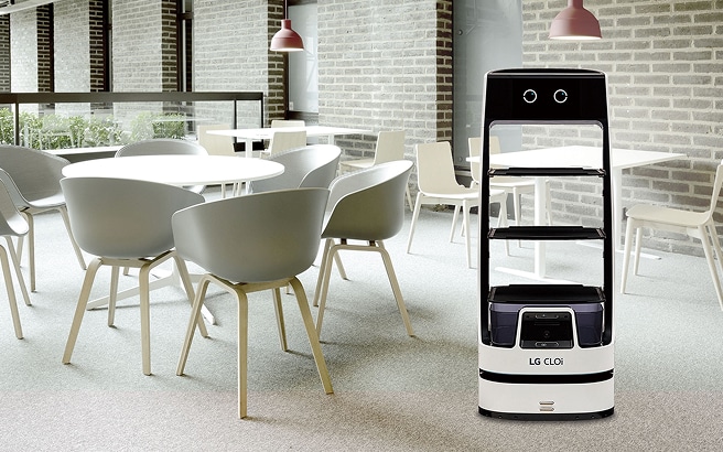 New LG CLOi ServeBot Delivers Smooth Performance for Reliable Customer Service