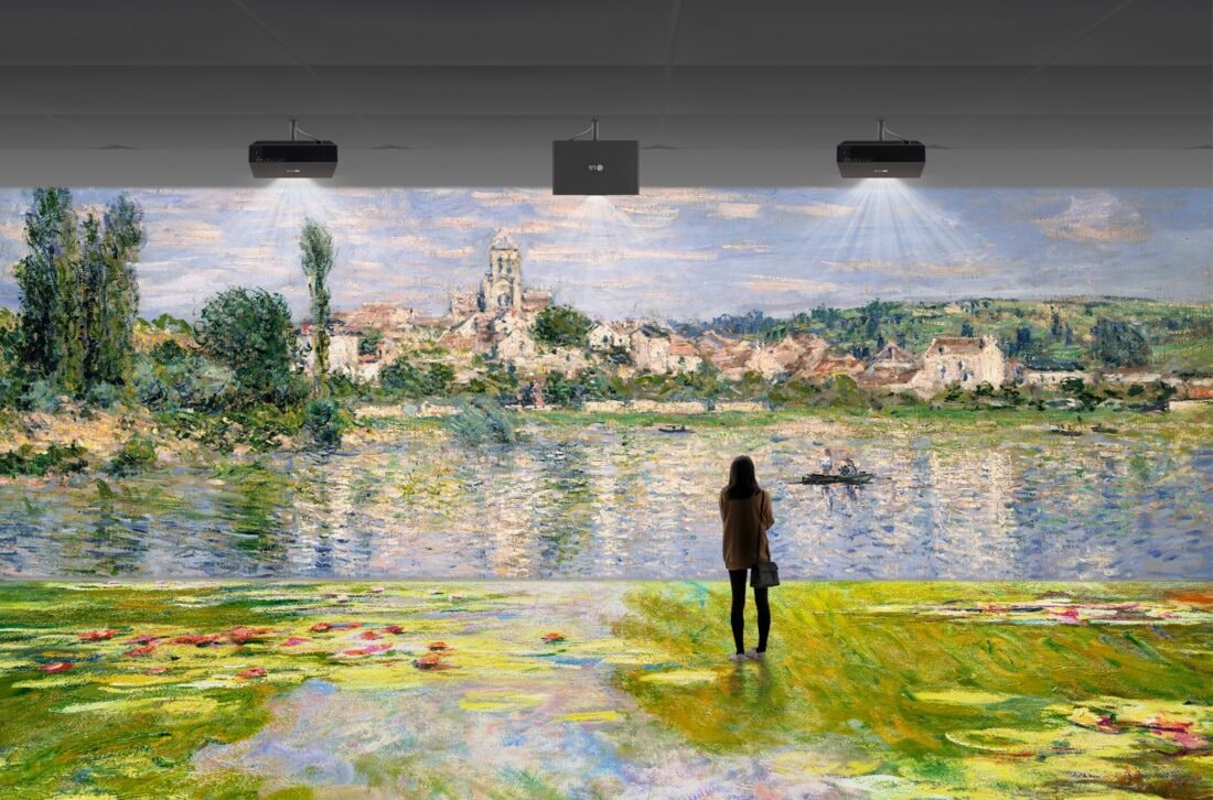 LG’s First Digital Signage Projector Delivers Immersive Viewing Experiences