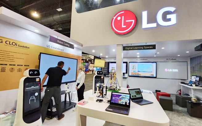 LG at ISTELive 23: Supporting Digital Education With Innovative Technology