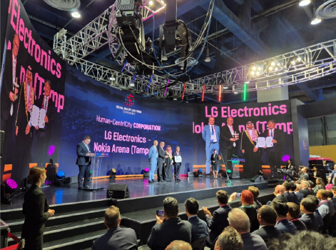 Smart City Innovations: LG's Impact on Nokia Arena and Beyond 1