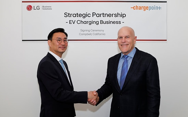 LG and ChargePoint to Expand Their EV Charging Business Operations Globally