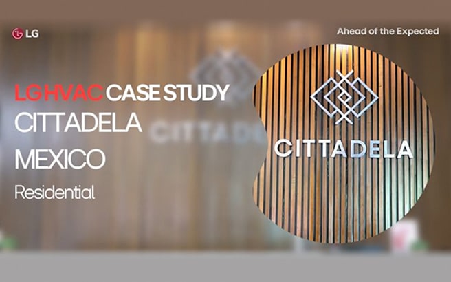 LG Inverter Single Package Delivers Comfort to Cittadela Residential Project