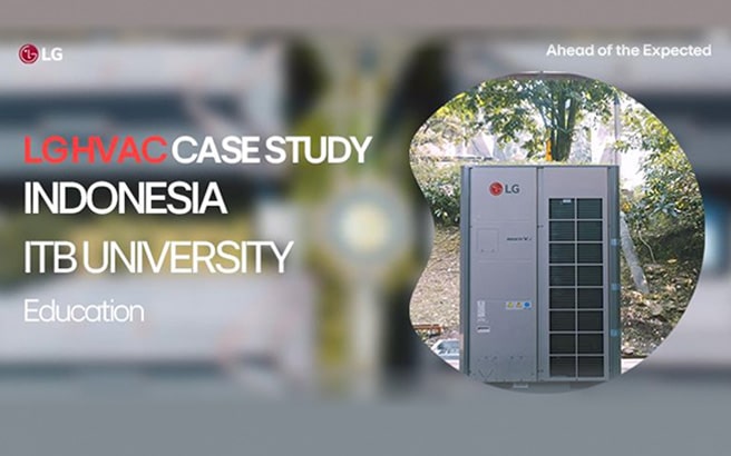 LG Multi V i AI Energy Saving Project at ITB University