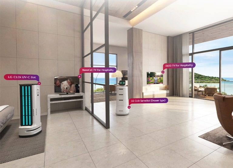 Explore more showroom at LG Digital Connect