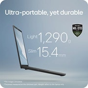 LG gram 15” | Lightweight Intel® Core™ Ultra Processor Laptop | Windows 11 Pro, gram Hybrid AI, Copilot, LG gram Link, FHD Anti-glare IPS display, 15Z90T