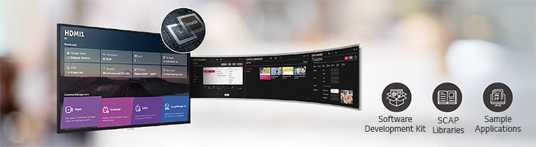 A number of tasks can be done at the same time with the intuitive GUI.