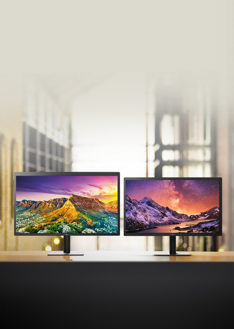 The macOS compatible UltraFine monitor providing details of images