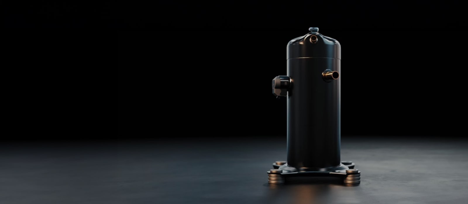 An image of a scroll compressor