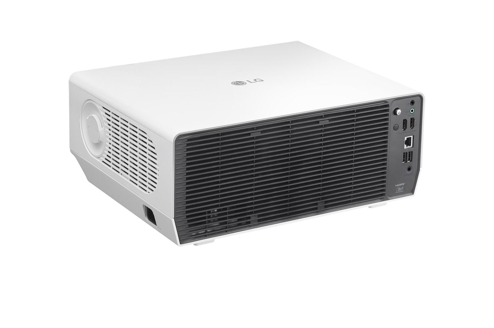 LG ProBeam 4K (3840x2160) Laser Projector with 5,000 ANSI Lumens Brightness, BU53RG