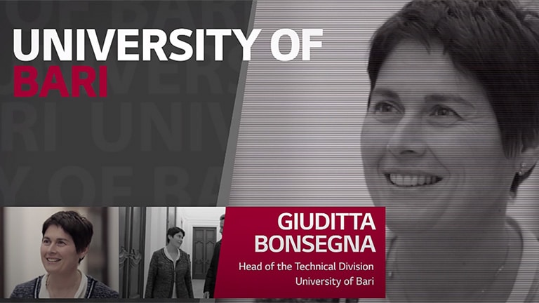 LG VRF Multi V Case Study Education Solution_Italy "Bari University"