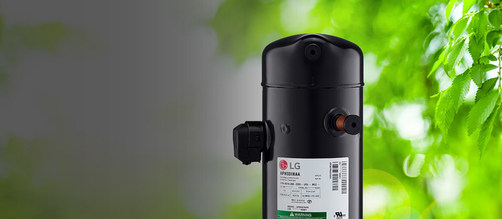 An image of the Gen 3 Scroll Compressor