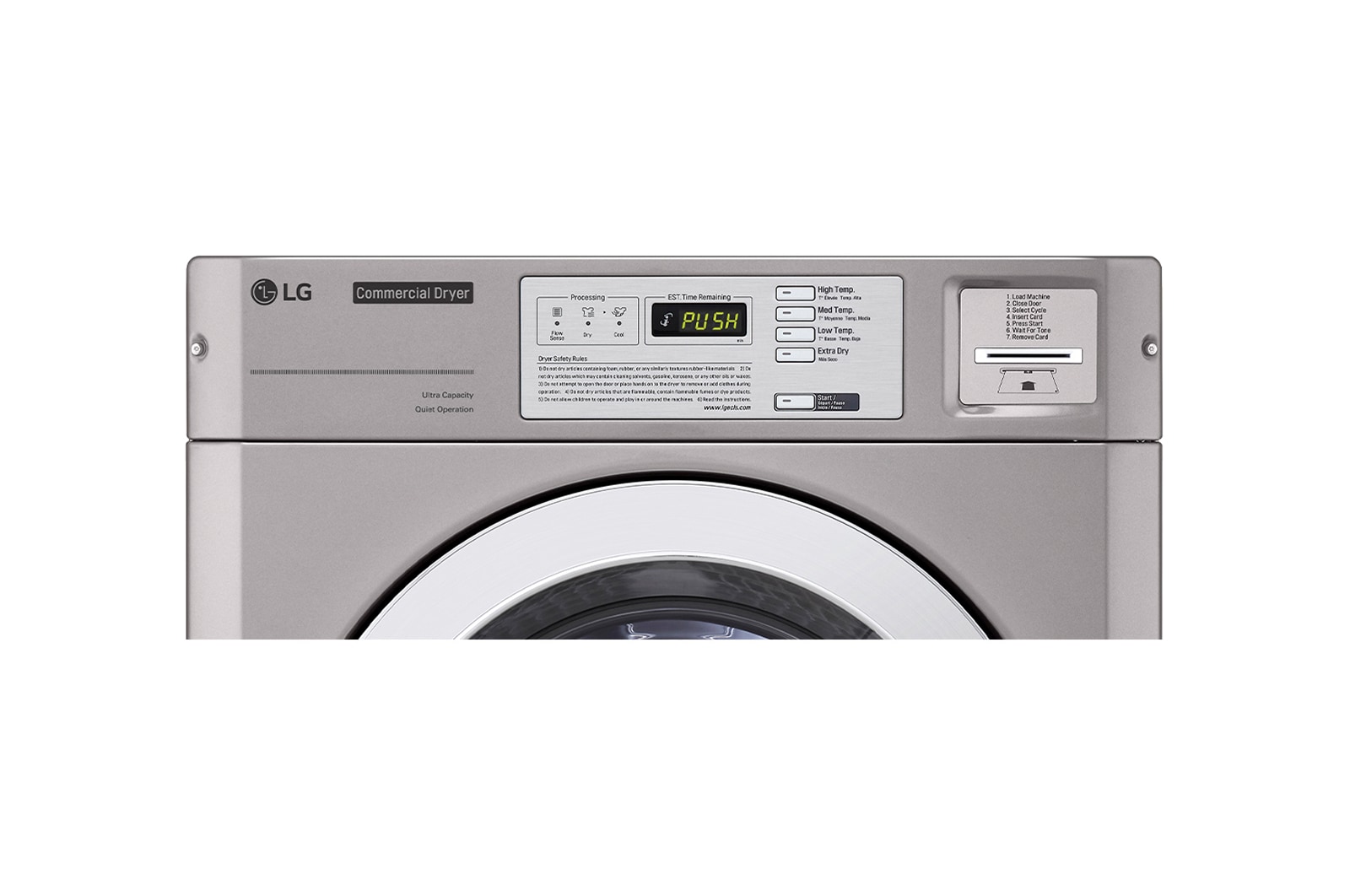 LG 9.0 cu.ft Large Capacity Dryer, TITAN DRYER