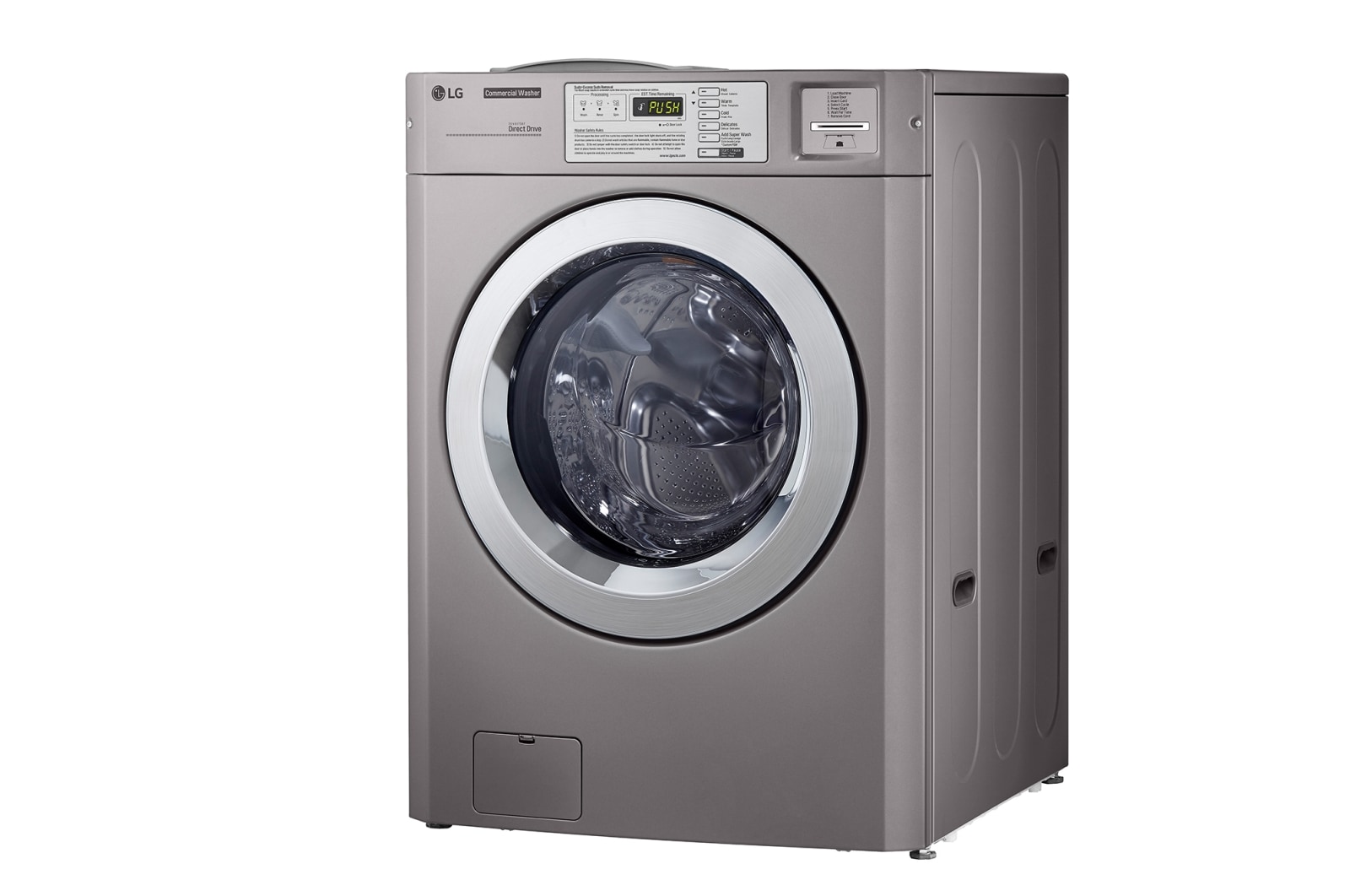 LG 5.2 cu.ft Ultra Capacity Front load Washer, TITAN WASHER