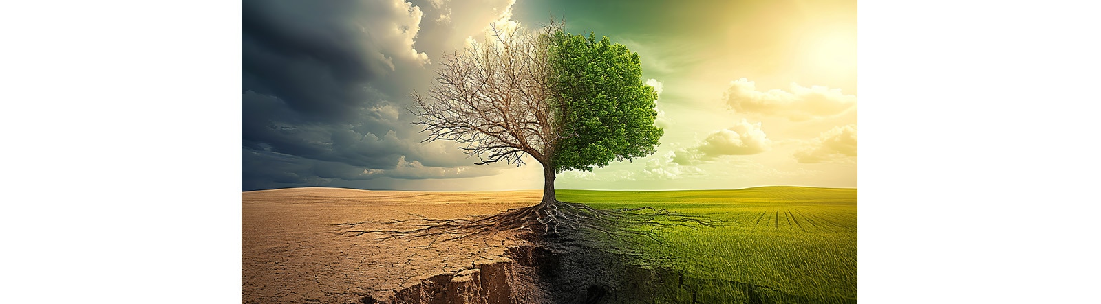 A comparison of different climates using a tree