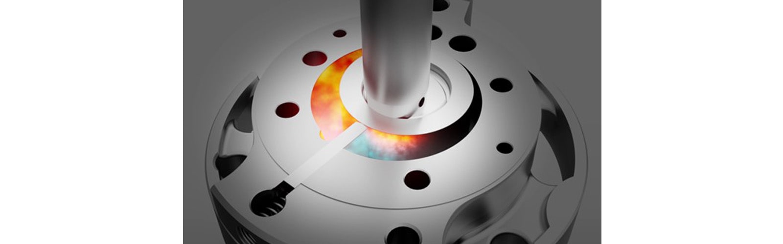 The Refrigerants' Movement of a Rotary Compressor