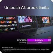 LG gram Pro 16” | Lightweight 32GB RAM Intel® Core™ Ultra Processor Laptop | Windows 11 Pro, gram Hybrid AI, Copilot+ PC, LG gram Link, 16:10 IPS display, 16Z90TS