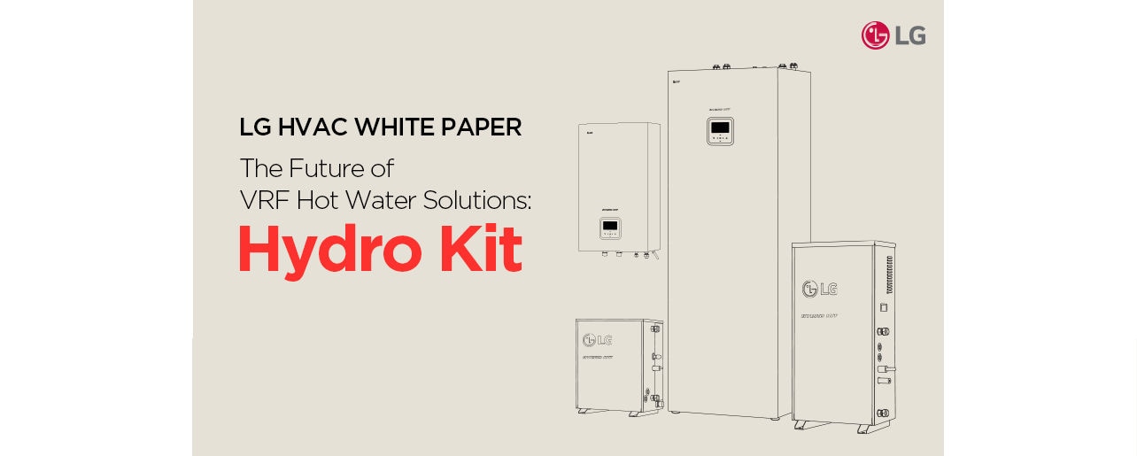 The side view of LG Hydro kit product is expressed in line drawing.