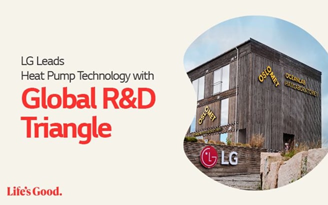 LG Leads Heat Pump Technology with Global R&D Triangle