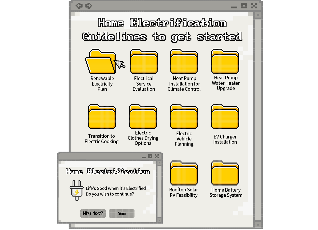 Guideline to get started with Home Electrification