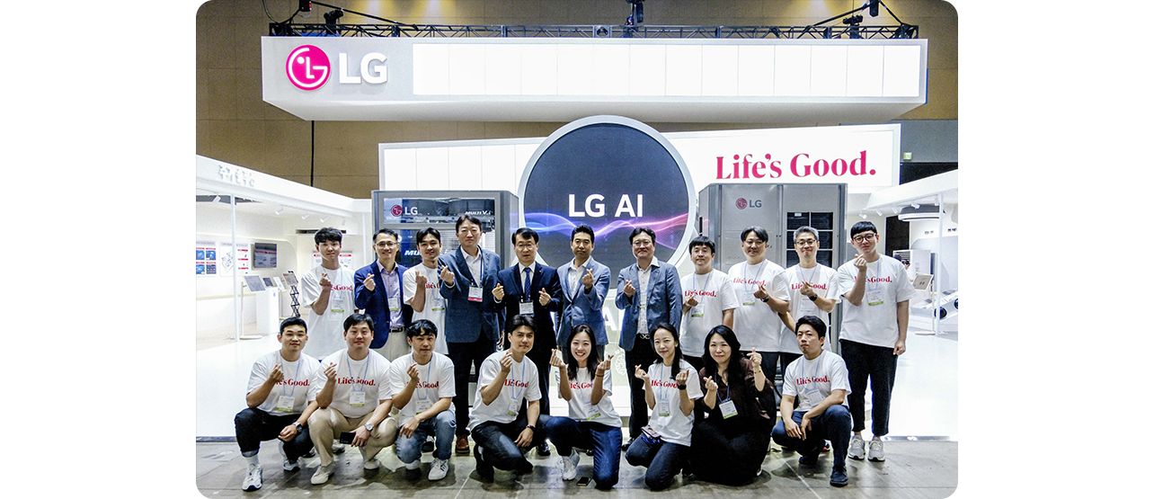 "LG HVAC innovations at HARFKO, WCE, IFA 2024: new Inverter Scroll Chiller, AI Multi V i, sustainable heat pump technologies.