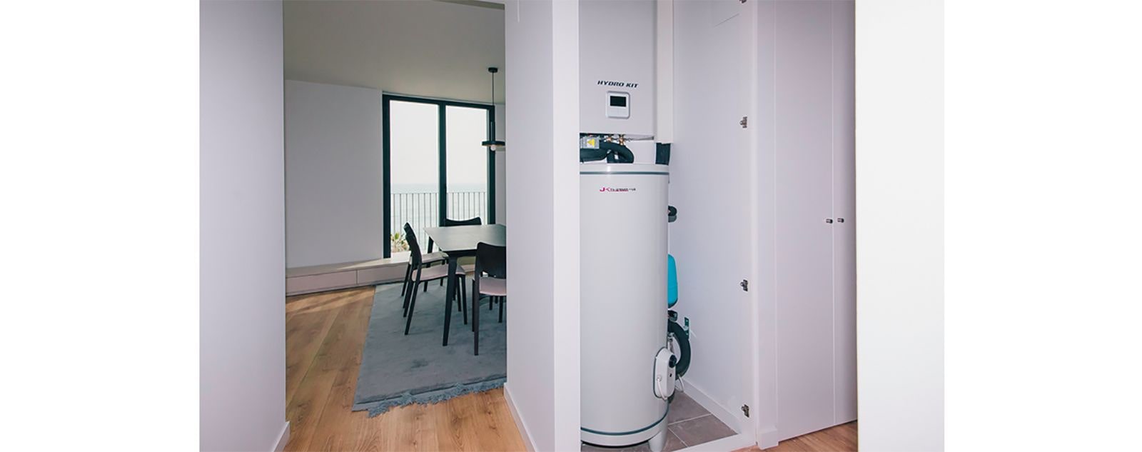 Hydro Kit installed indoor