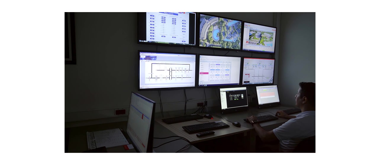 LG provided a comprehensive centralized control system for full control and automation