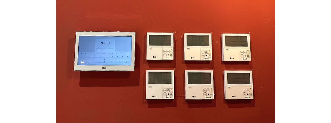 AHU systems with AC Smart 5 controllers