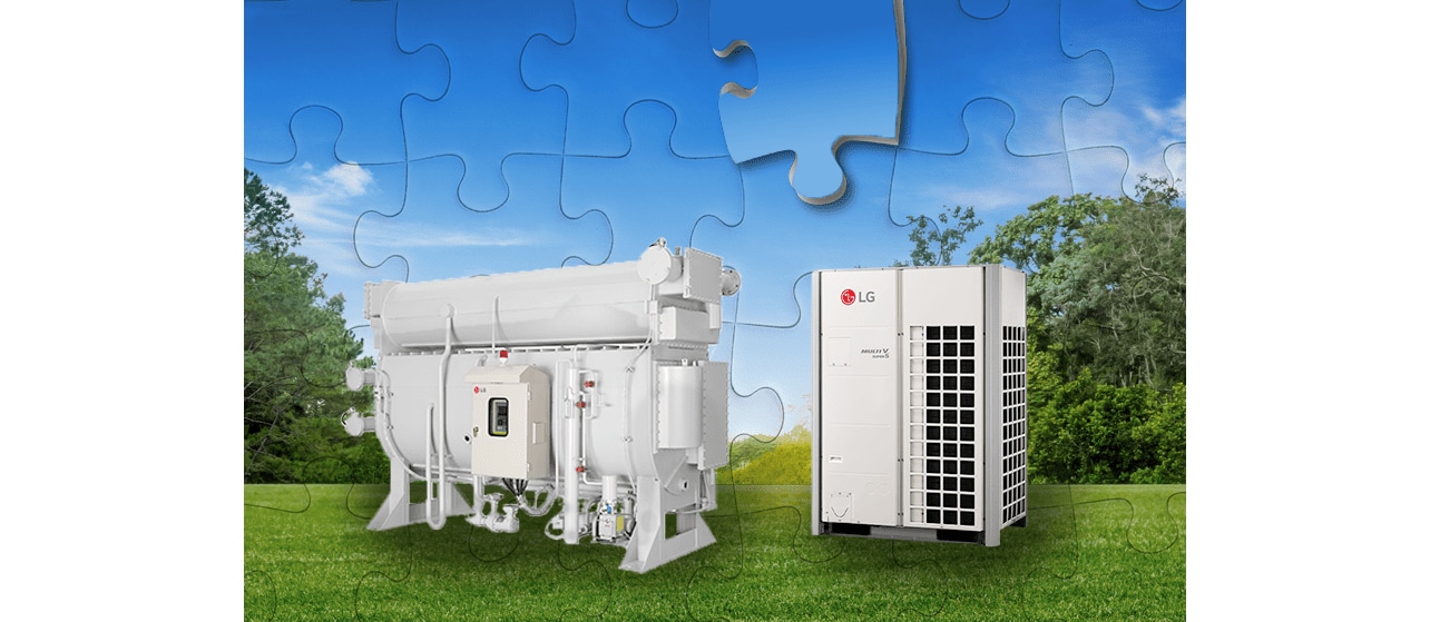 Chiller and vrf in nature