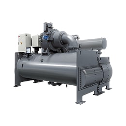 LG Oil-free Centrifugal Chiller is displayed second.
