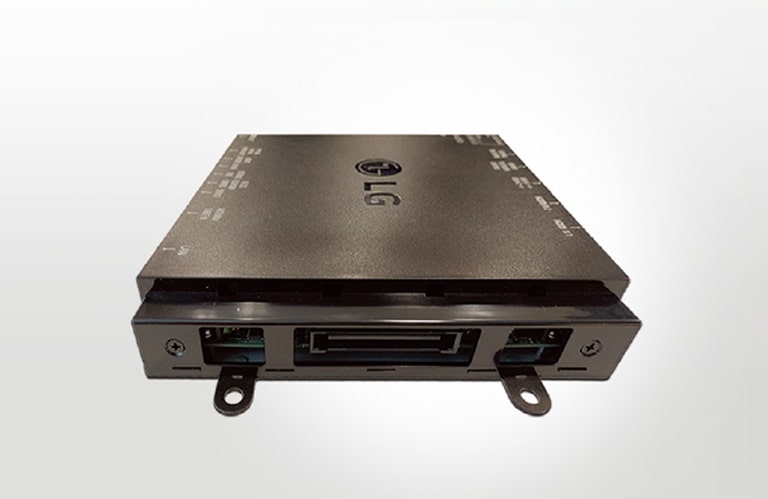 STB-6500 has side connector that can extend additional 3rd party external modules.