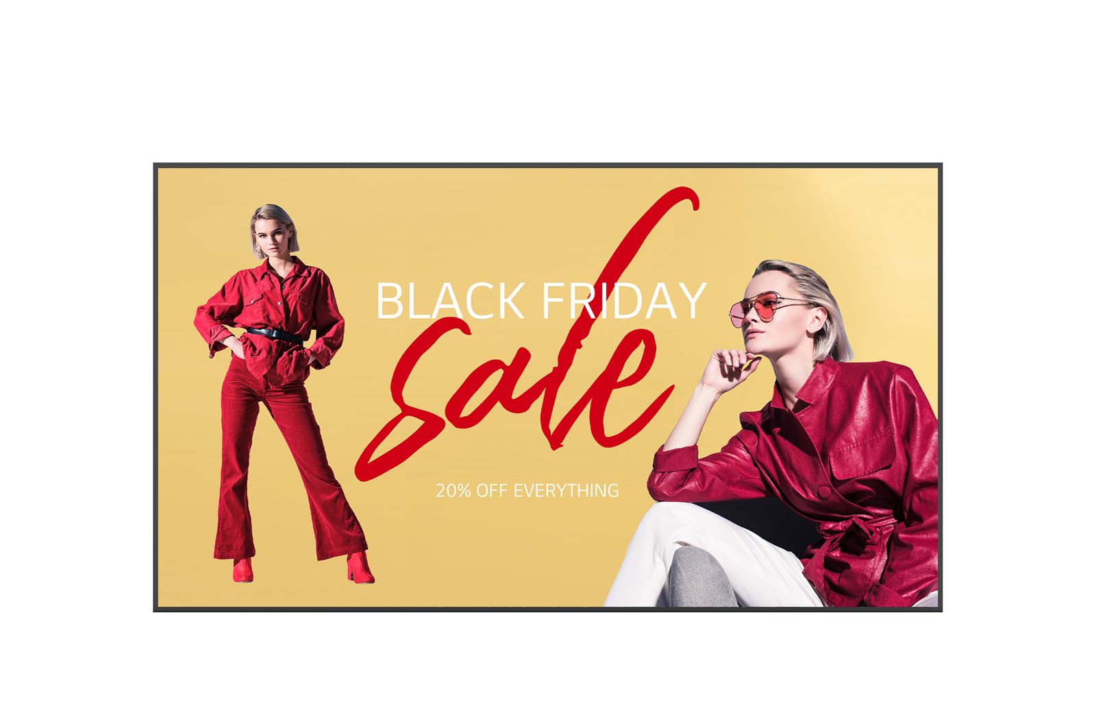 LG UHD Large Screen Signage Display, 110UM5K