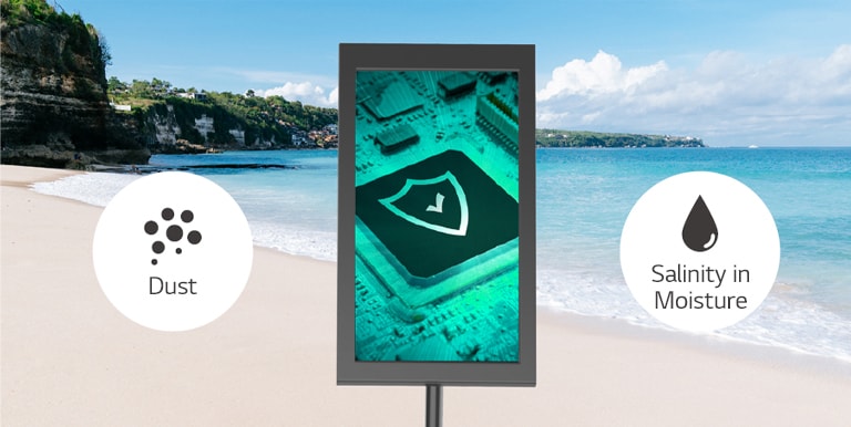 The 22XE1J has a conformal coating making it resistant to dust and salinity in moisture.