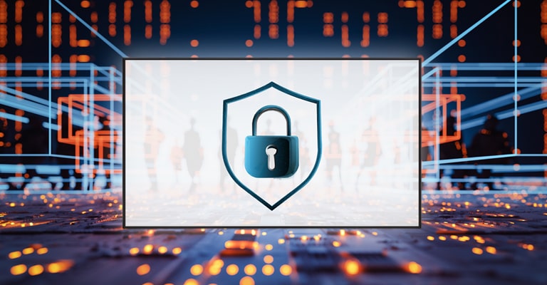 The UL5Q-E series provides security features to protect important data from external access or attacks.