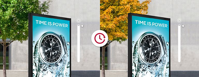 The XF3PS minimizes the change in the panel’s brightness over time.