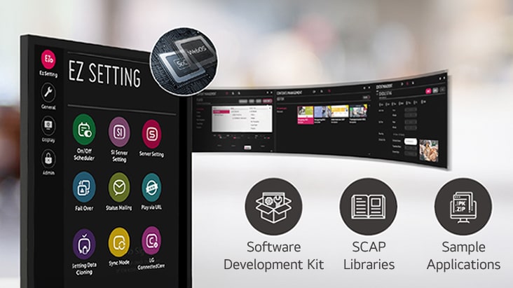 It has improved user convenience by utilizing the SoC and webOS.