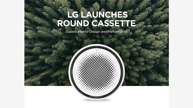 LG Air Solution gets Around with Their New Round Cassette