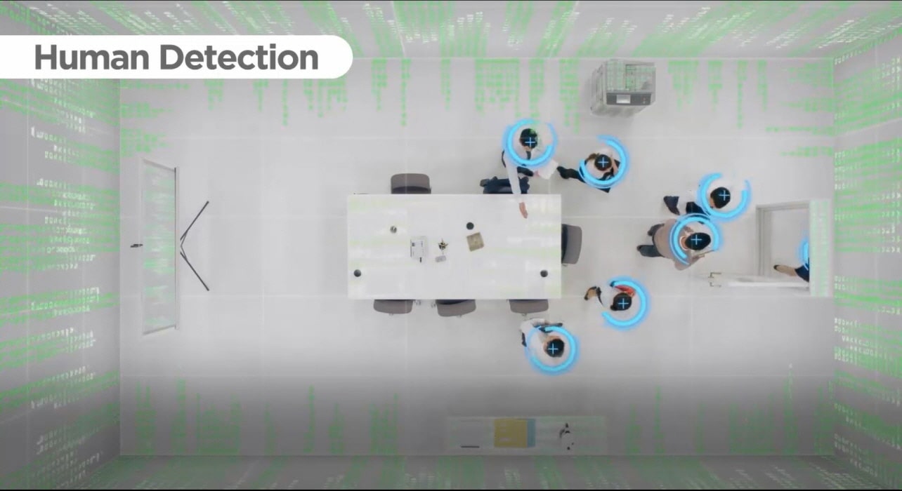 Image of a office with a DUAL Vane cassette installed.
