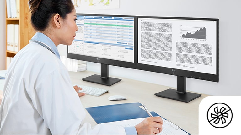 ilent and pleasant workspace