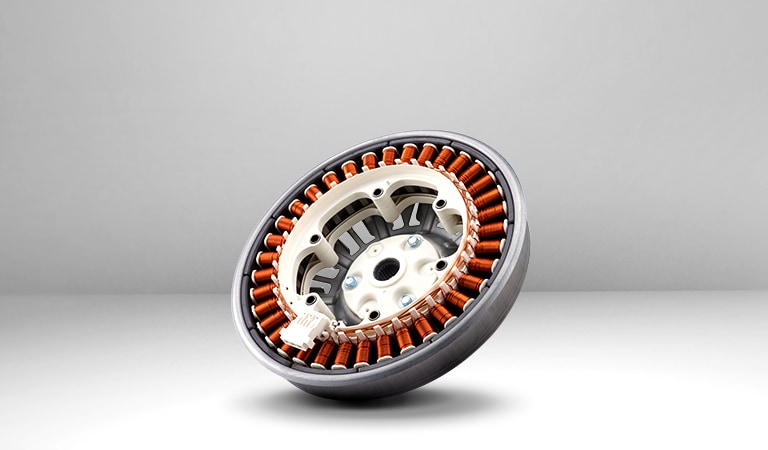 Direct Drive BLDC Motor is in the gray gradient background